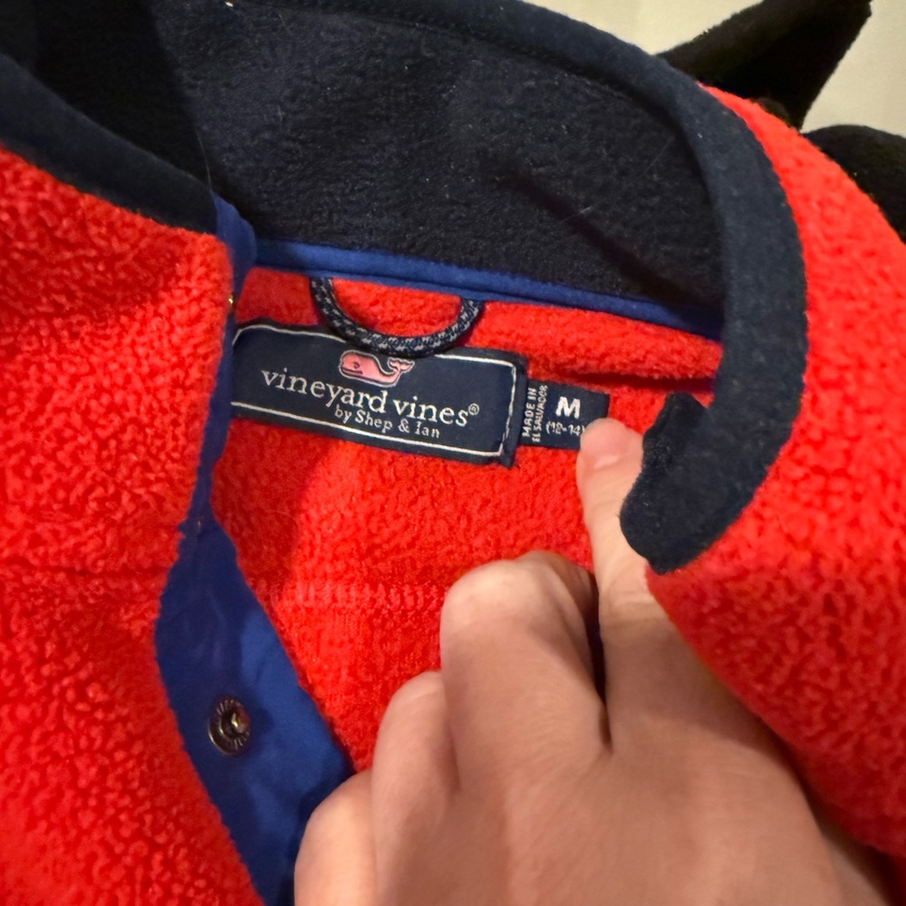 Vineyard Vines Boys Fleece Medium - Picture 2 of 2